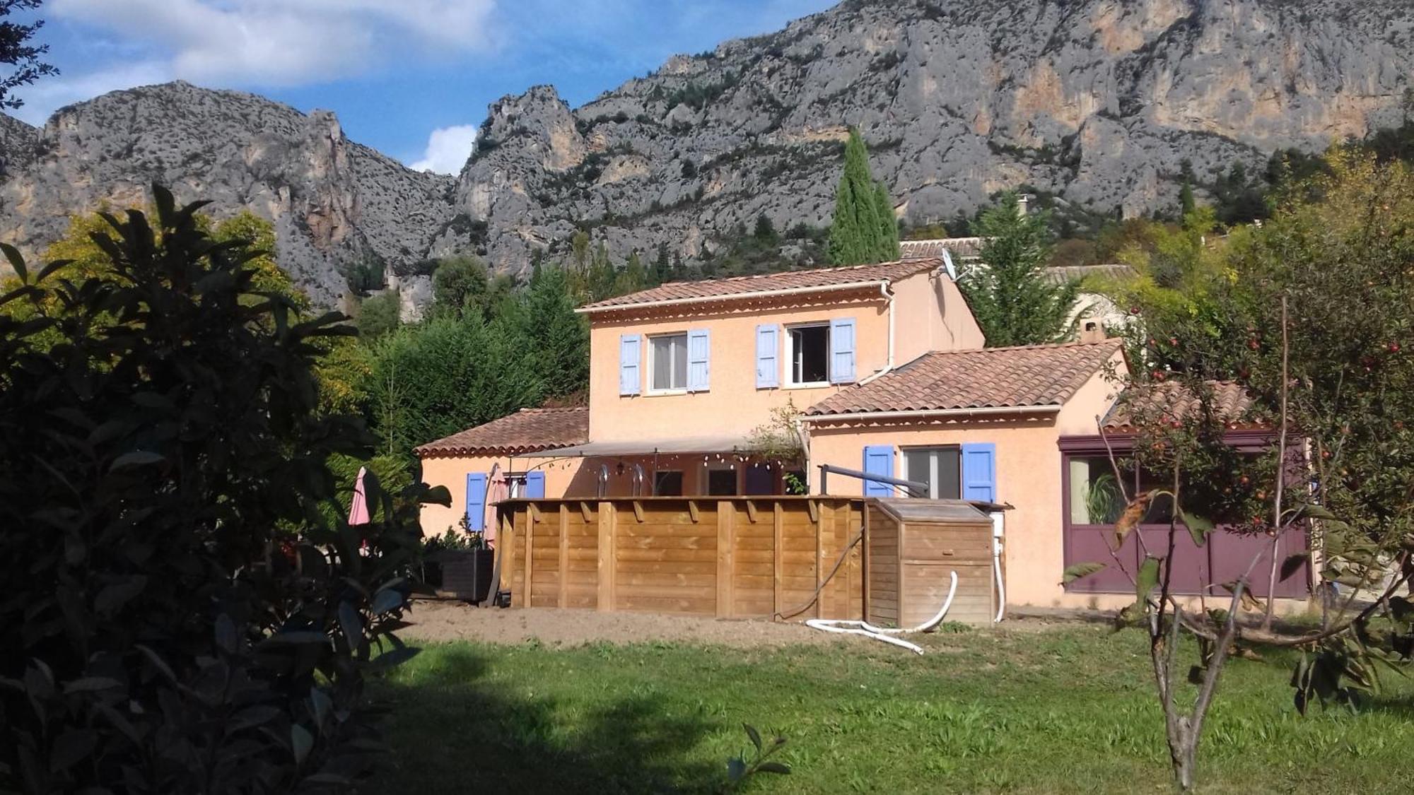 Chambre D'Hotes L'Odalyre Moustiers-Sainte-Marie Buitenkant foto